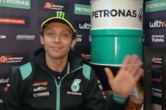 Valentino Rossi dưới màu áo Pestronas STR