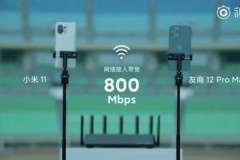 Xiaomi cho Mi 11 đối đầu iPhone 12 Pro Max để trình diễn tốc độ router Wi-Fi 6E AX6000