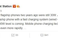 Xiaomi sắp ra mắt smartphone hỗ trợ sạc nhanh 200W?