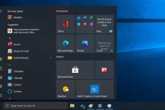 Cái nhìn đầu tiên về Start Menu mới sau khi được "đại tu" trong bản cập nhật Windows 10 Sun Valley