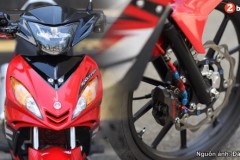 Exciter 135 sang chảnh với dàn chân Japan