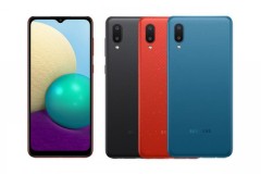 Galaxy A02 ra mắt: Camera macro 2MP, pin 5.000mAh, hỗ trợ thẻ nhớ đến 1TB, giá 2tr590, độc quyền tại Thế Giới Di Động