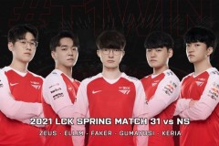 LCK Mùa Xuân 2021 – Tuần 4: Faker cùng Zeus xuất trận, T1 giành chiến thắng kịch tính trước NS