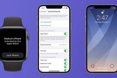 Người dùng iPhone có thể mở khóa bằng Apple Watch