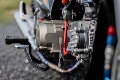 Wave S100 ngũ quý độ khủng với cặp phuộc Nitron màu Socola