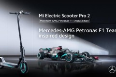 Xe điện Mi Electric Scooter Pro 2 Mercedes-AMG Petronas F1 Team Edition tốc độ tối đa 25km/h, giá 799 Euro