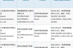 Xiaomi Mi 10 phiên bản Snapdragon 870, Redmi K40, Redmi K40 Pro đạt chứng nhận 3C
