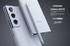 Xuất hiện hình ảnh concept Samsung Galaxy Note 21 FE màu Phantom White tiết lộ thiết kế mẫu flagship thuộc dòng sản phẩm Galaxy Note