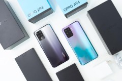 Mở hộp OPPO A94: Thiết kế mỏng nhẹ, 4 camera sau, selfie 32MP, màn hình AMOLED, giá 7,7 triệu