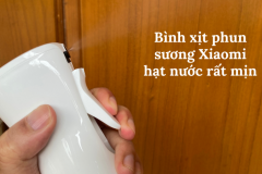 Trên tay nhanh bình xịt phun sương của Xiaomi, giá rẻ, dùng rất thích