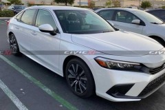Honda Civic 2022 lộ diện ảnh thực tế cho thấy ngoại hình thăng hạng