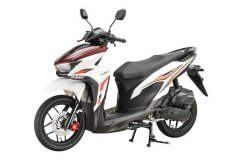 Mẫu xe Chongqing Dynasty 150i sở hữu kiểu dáng giống Honda Vario đến 90%