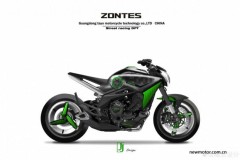 Những hình ảnh về mẫu xe mới của Zontes có thể ra mắt trong năm 2022