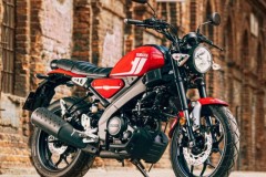 Yahama XSR125 2021 sở hữu phong cách thiết kế cổ điển