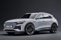 Audi E-tron 2022 được nâng cấp mạnh mẽ hơn, phạm vi hoạt động dài hơn