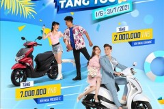 Chương trình ưu đãi “Hè cực bốc - Cùng Yamaha tăng tốc” dành cho mẫu xe Yamaha Grande và FreeGo