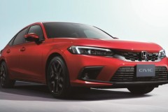 Honda Civic 2022 biến thể hatchback lộ diện với hệ truyền động hybrid