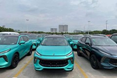 Lô xe Dongfeng T5 Evo đầu tiên đang về Việt Nam đấu Beijing X7