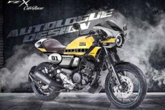 Những hình ảnh của mẫu xe FZ-X 150 Custom Cafe Racer tại thị trường Ấn Độ