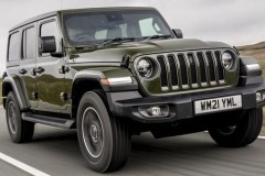 Jeep Wrangler 2021 80th Anniversary Edition trình làng với màu xanh quân đội cực ngầu