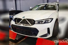Rò rỉ hình ảnh BMW 3 Series 2023 không ngụy trang