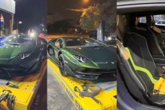 Video: Lamborghini Aventador SVJ màu độc được vận chuyển về Củ Chi