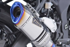 Kawasaki Ninja ZX-25R được trang bị bộ ống xả R'S Gear titanium hoàn toàn mới