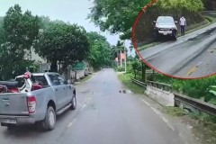 Video: Vượt ẩu trên đường đèo, lái xe Ford Ranger nhanh chóng trả giá đắt