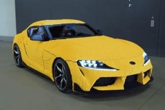 Cần 477.303 mảnh Lego và 2.400 giờ để tạo nên chiếc Toyota GR Supra kích thước thật này