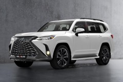 Lexus LX thế hệ mới với thiết kế hoàn toàn mới qua ảnh dựng