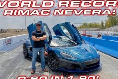 Rimac Nevera phá kỷ lục thế giới xe sản xuất nhanh nhất trên đường đua drag với thời gian 8,58 giây