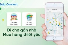 Hướng dẫn cách đi chợ gần nhà bằng Zalo giúp mua lương thực, thực phẩm trong thời gian giãn cách