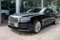 Cận cảnh xe siêu sang Rolls-Royce Ghost 2021 độc nhất tại Việt Nam