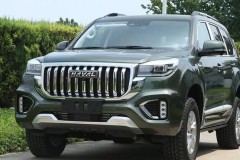 Haval H9 2021 lộ diện với thiết kế hao hao Toyota Land Cruiser Prado