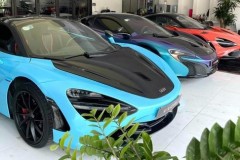 Rời Tp.HCM những ngày dịch Covid-19 căng thẳng, McLaren 765LT ra Hà Nội đoàn tụ cùng với cặp đôi McLaren khác