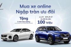 VinFast chính thức bán ô tô online, nhận ngay ưu đãi lên đến 100 triệu đồng