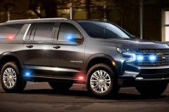 10 chiếc Chevrolet Suburban được chính phủ Mỹ đặt riêng làm xe quân sự