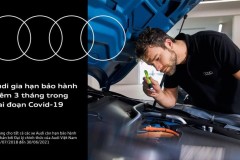 Audi Việt Nam thông báo gia hạn bảo hành xe mới thêm 3 tháng do dịch COVID-19
