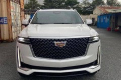 Chi tiết về Cadillac Escalade 2021 màu trắng đầu tiên cập bến Việt Nam