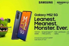 Samsung Galaxy M52 5G ra mắt với mức giá 8.2 triệu, dùng chip Snapdragon 778G, màn hình sAMOLED 6.7 inch
