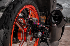 Exciter 155 độ full dàn chân Billet sẽ trông như thế nào?