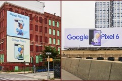 Google Pixel 6 và Pixel 6 Pro bất ngờ xuất hiện khắp nơi ở New York