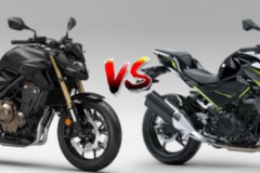Honda CB500F thế hệ mới và Kawasaki Z400 trên bàn cân thông số