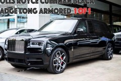 Rolls-Royce Cullinan bản chống đạn độc nhất thế giới cập bến Campuchia: "Hoàng tử bóng đêm" bất khả xâm phạm