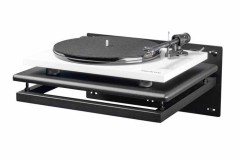 Biến hệ thống nghe nhạc dùng cơ đĩa than trở nên gọn gàng hơn với Vulcan Turntable Wall-mount Shell