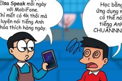 “Bảo bối” MobiEdu: Khi Nobita bỗng dưng “bắn” tiếng Anh như gió