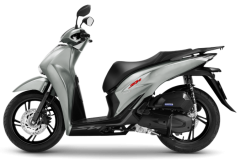 Nối tiếp đàn anh SH 350i, Honda SH 125/150i cũng có bản thể thao màu xám "xi măng" đang hot trong giới chơi xe