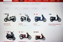 Xe tay ga Honda PCX bất ngờ "bốc hơi" khỏi website Honda Việt Nam
