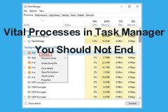 7 tiến trình quan trọng trên Windows không được tắt