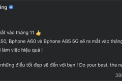 Bphone A85 5G có gì mới: Chip Snapdragon đầu 8, thiết kế không đổi